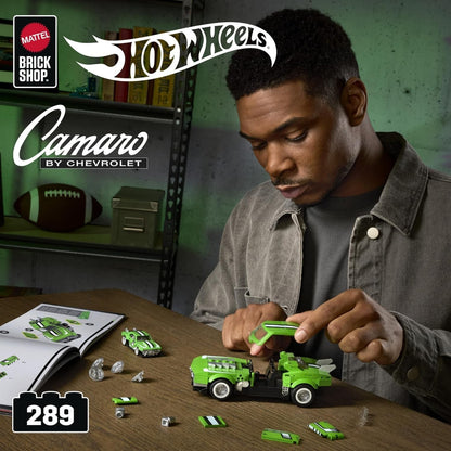 Mattel Brick Shop Hot Wheels SPEED Custom ’68 Camaro 1:32 Model Kit