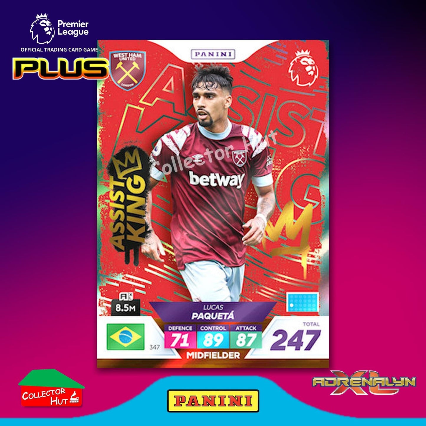 Panini Premier League Adrenalyn XL PLUS 2023 2022/23 Base Cards #190 - #369