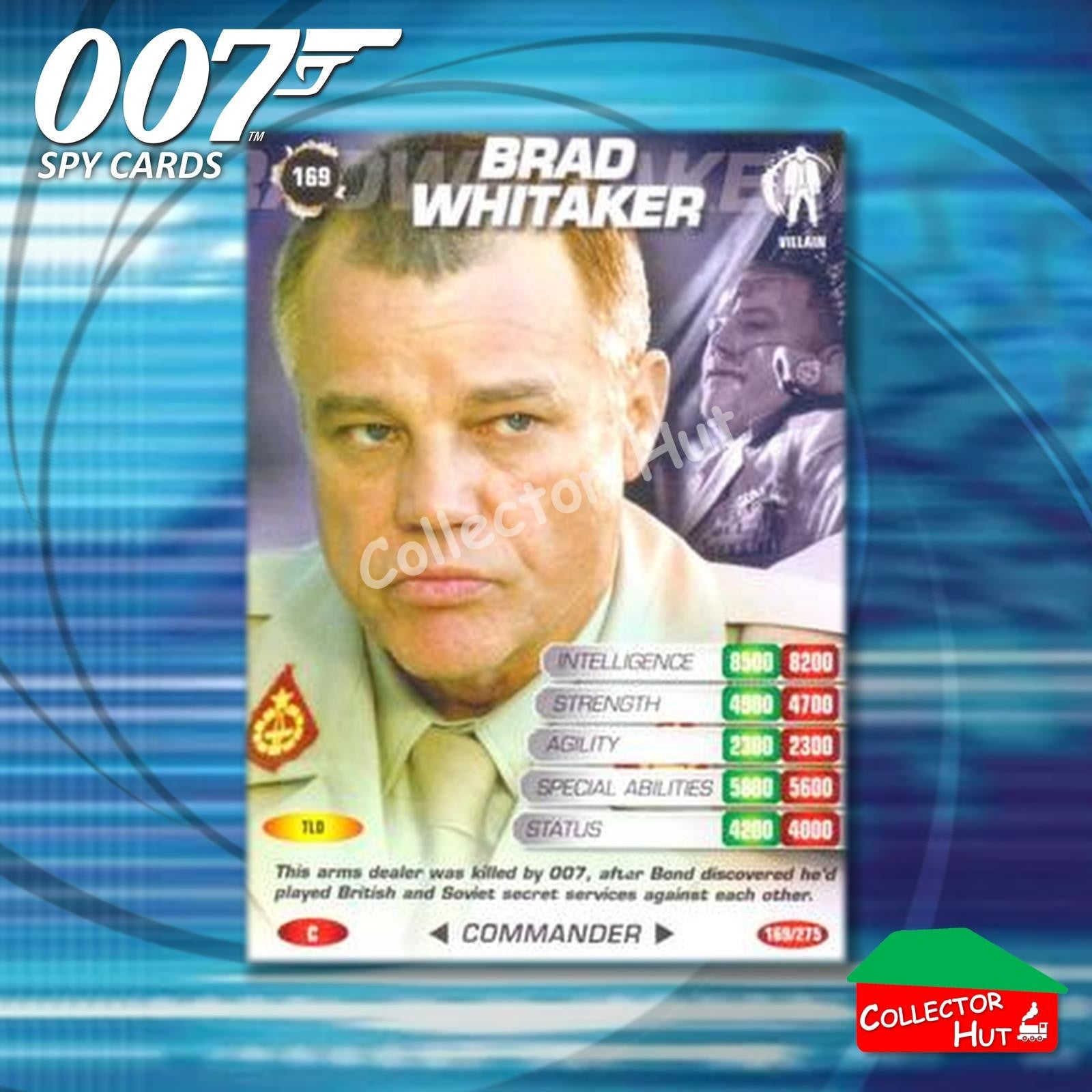 James Bond 007 Commander Spy Cards BASE COMMON YOU CHOOSE