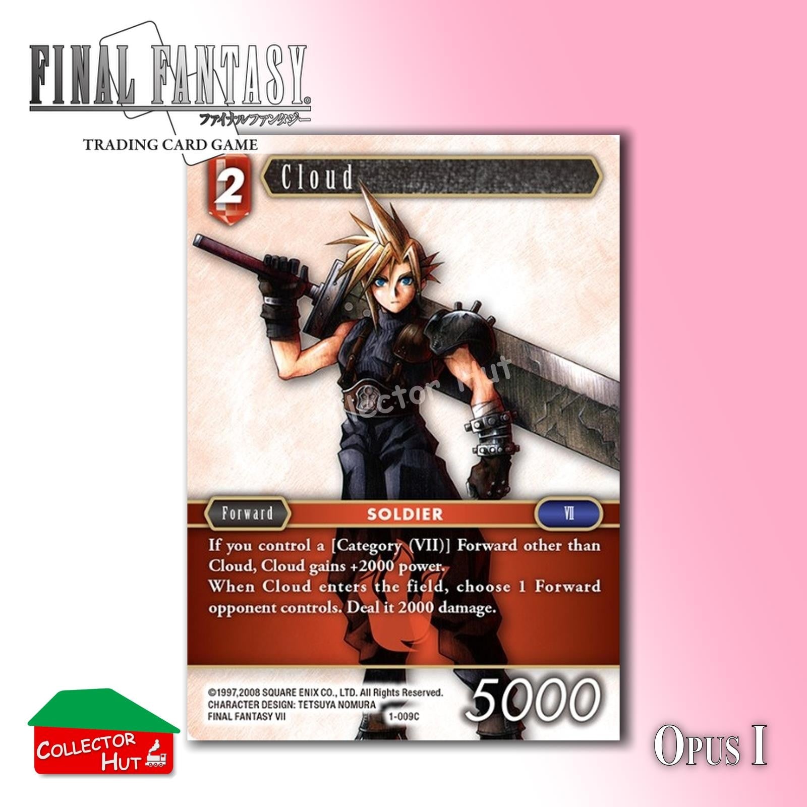 Final Fantasy Trading Card Game OPUS I Singles You Choose