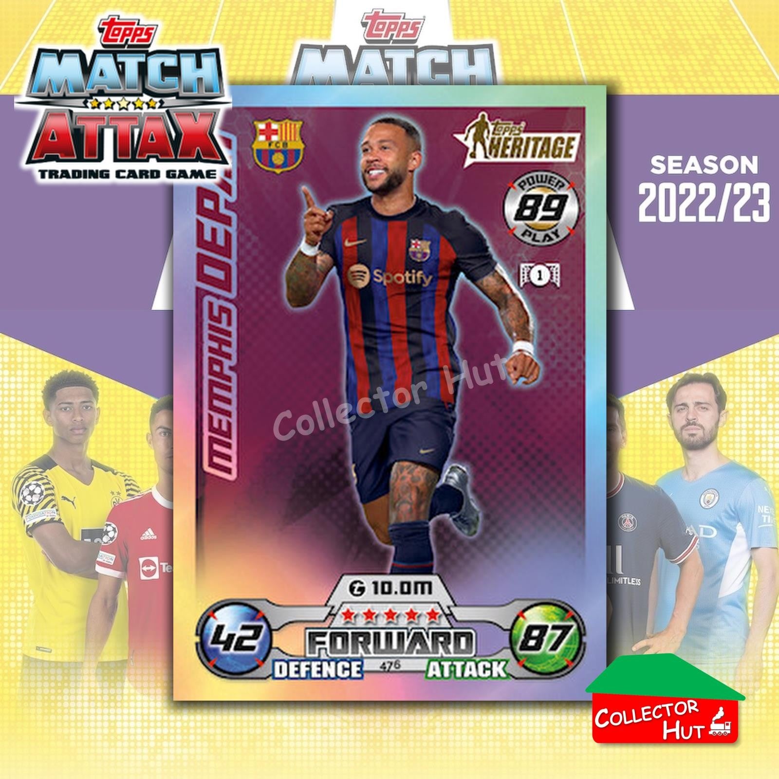 Topps Match Attax EuropA Champions League 2022/23 FOIL LEGEND LIMITED CARDS