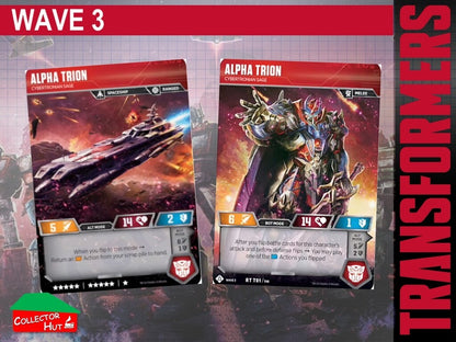 Transformers TCG CHARACTER Trading Cards All Waves