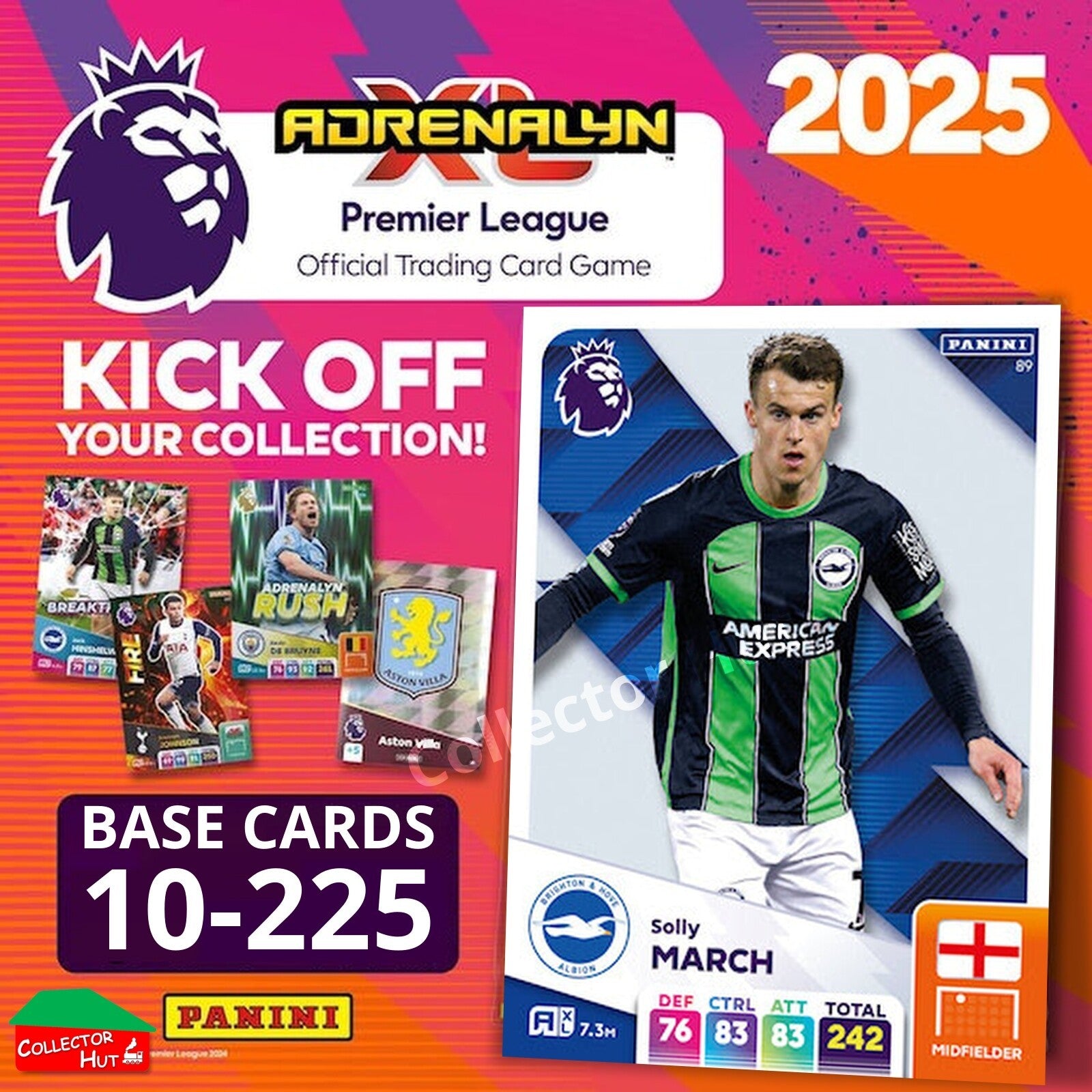 Panini Adrenalyn XL Premier League 2025 2024/25 Base & Foils #10-225