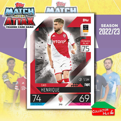 Topps Match Attax Europa Champions League 2022/23 TCG Trading Cards Base 190-387