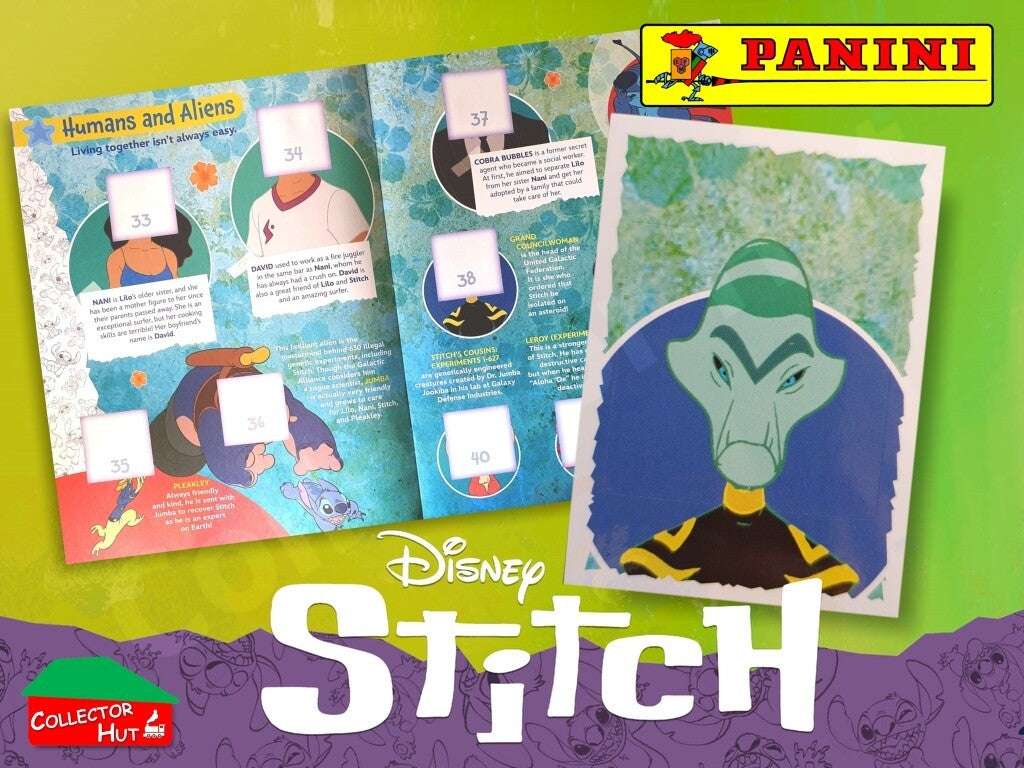 Panini Disney Stitch Single Stickers Lilo & Stitch 2024