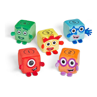 Numberblocks Blocklets Plush Toys on to Ten Soft Educational Plush Collectibles