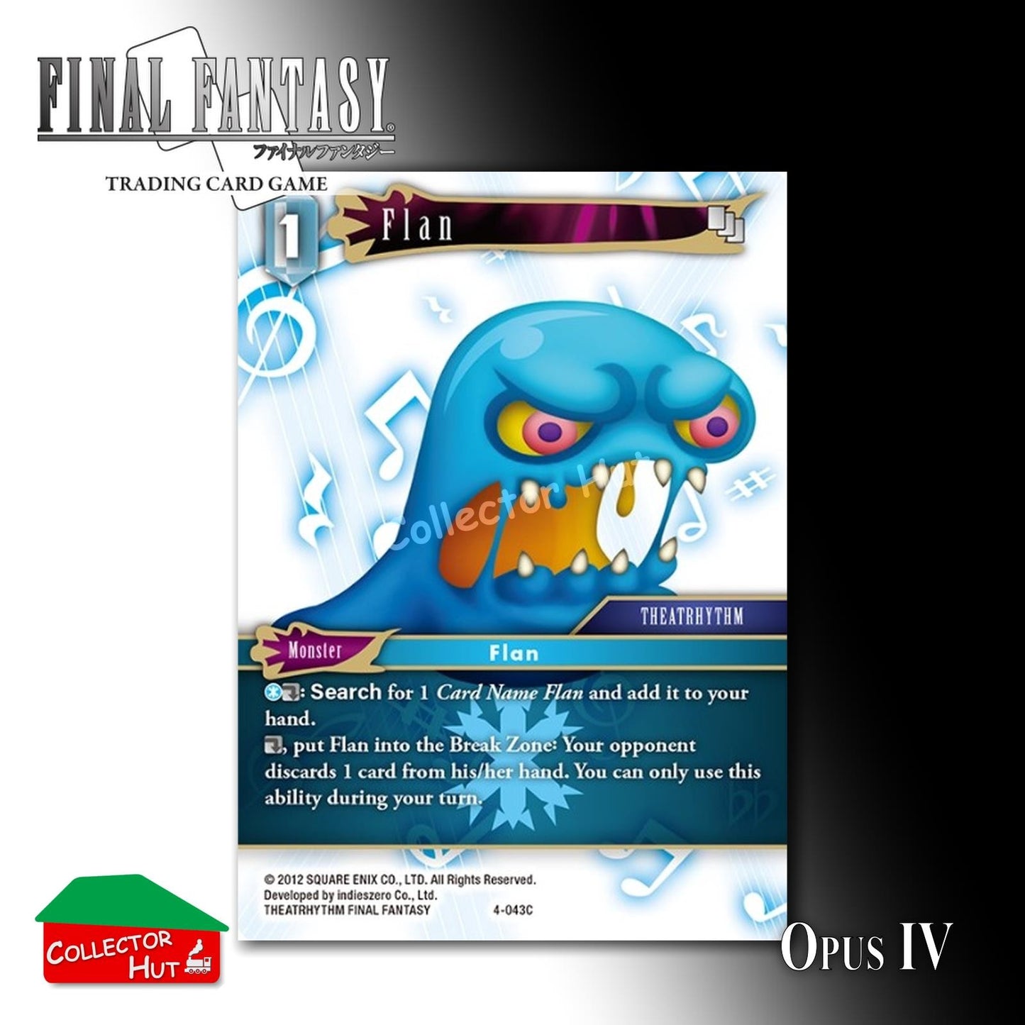 Final Fantasy Trading Card Game OPUS IV 4 FOIL CARDS You Choose