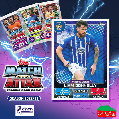 TOPPS MATCH ATTAX SPFL 2022/23 #1-162 Choose Your Card
