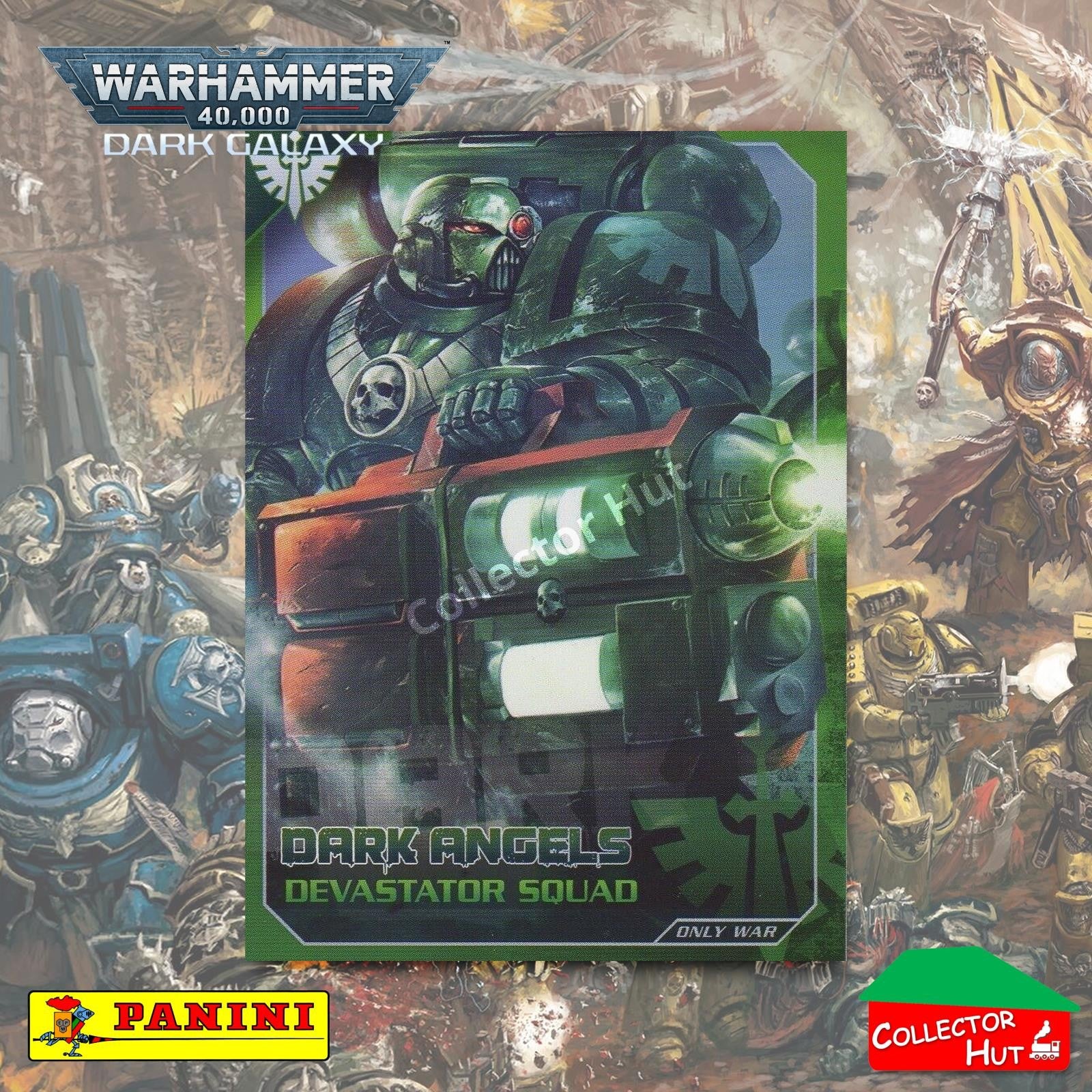 PANINI Warhammer 40,000 Dark Galaxy Only War Base Trading Cards #1-225