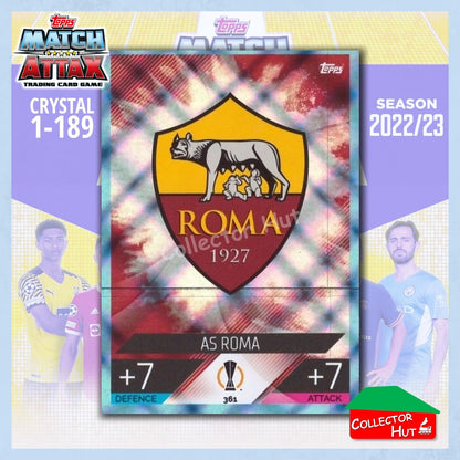 Topps Match Attax Europa Champions League 2022/23 Crystal Parallel Cards 190-387