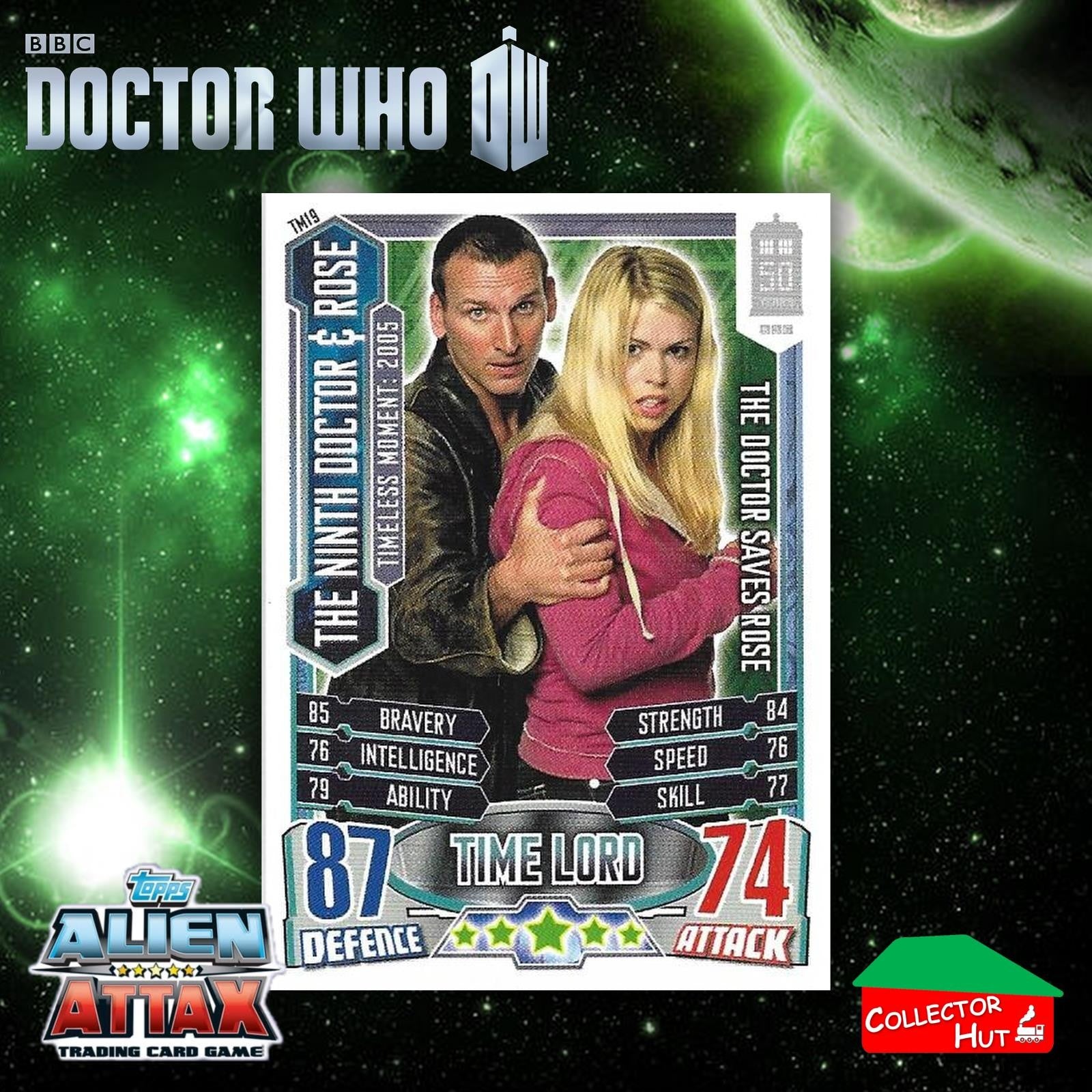 Topps Doctor Who Alien Attax 50th Anniversary Edition Companion Timeless Cards