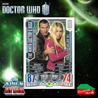 Topps Doctor Who Alien Attax 50th Anniversary Edition Companion Timeless Cards