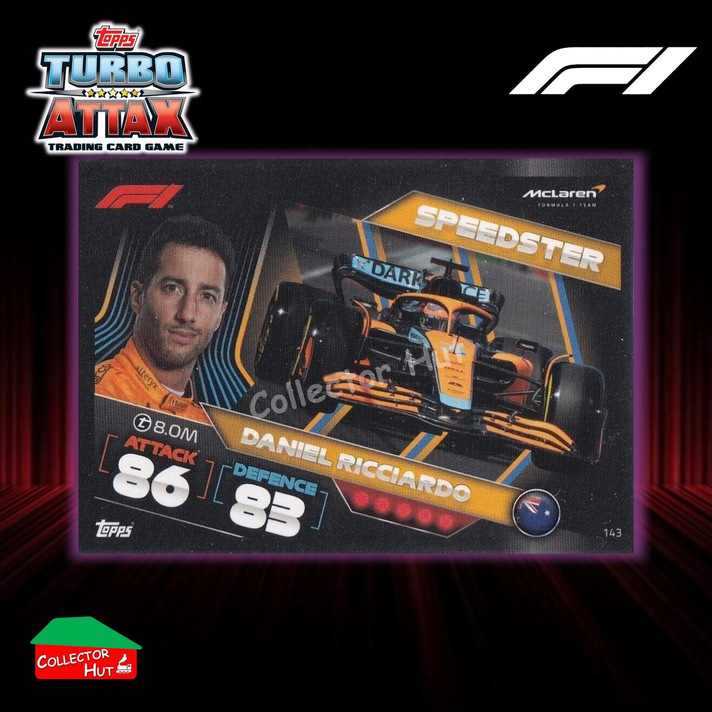 Topps Turbo Attax Formula 1 F1 2022 #136-279 Base Cards YOU CHOOSE