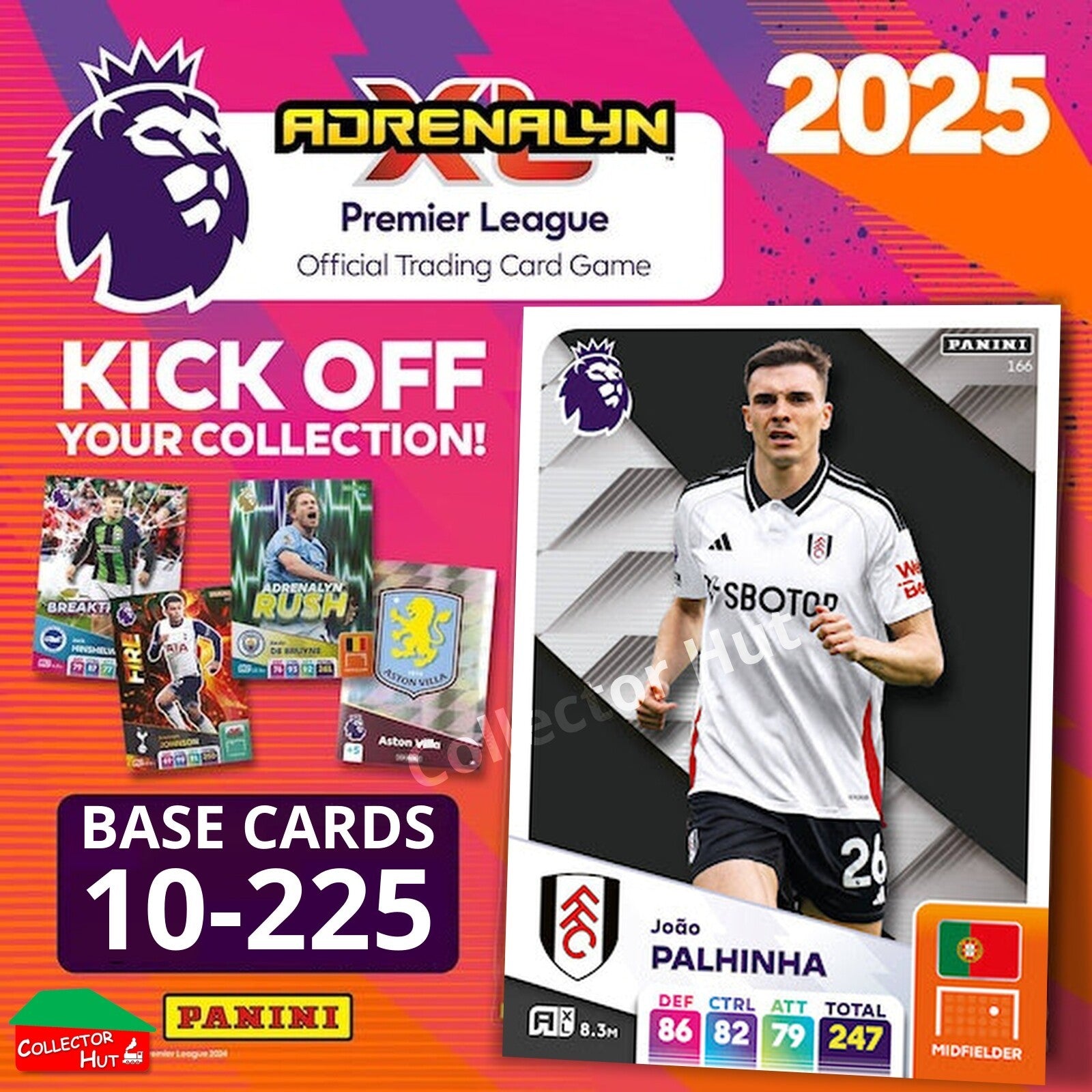 Panini Adrenalyn XL Premier League 2025 2024/25 Base & Foils #10-225