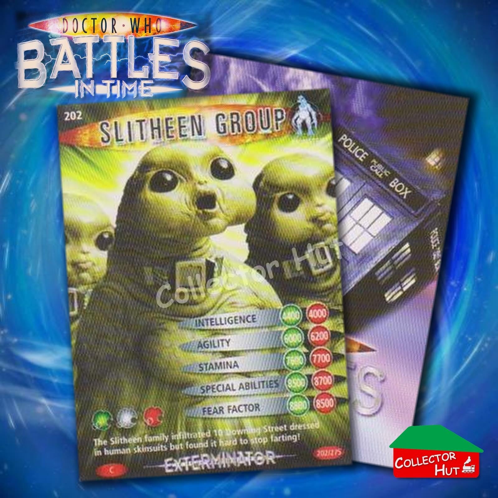 DOCTOR WHO Battles in Time #140-275 EXTERMINATOR RARE & COMMON Cards YOU CHOOSE