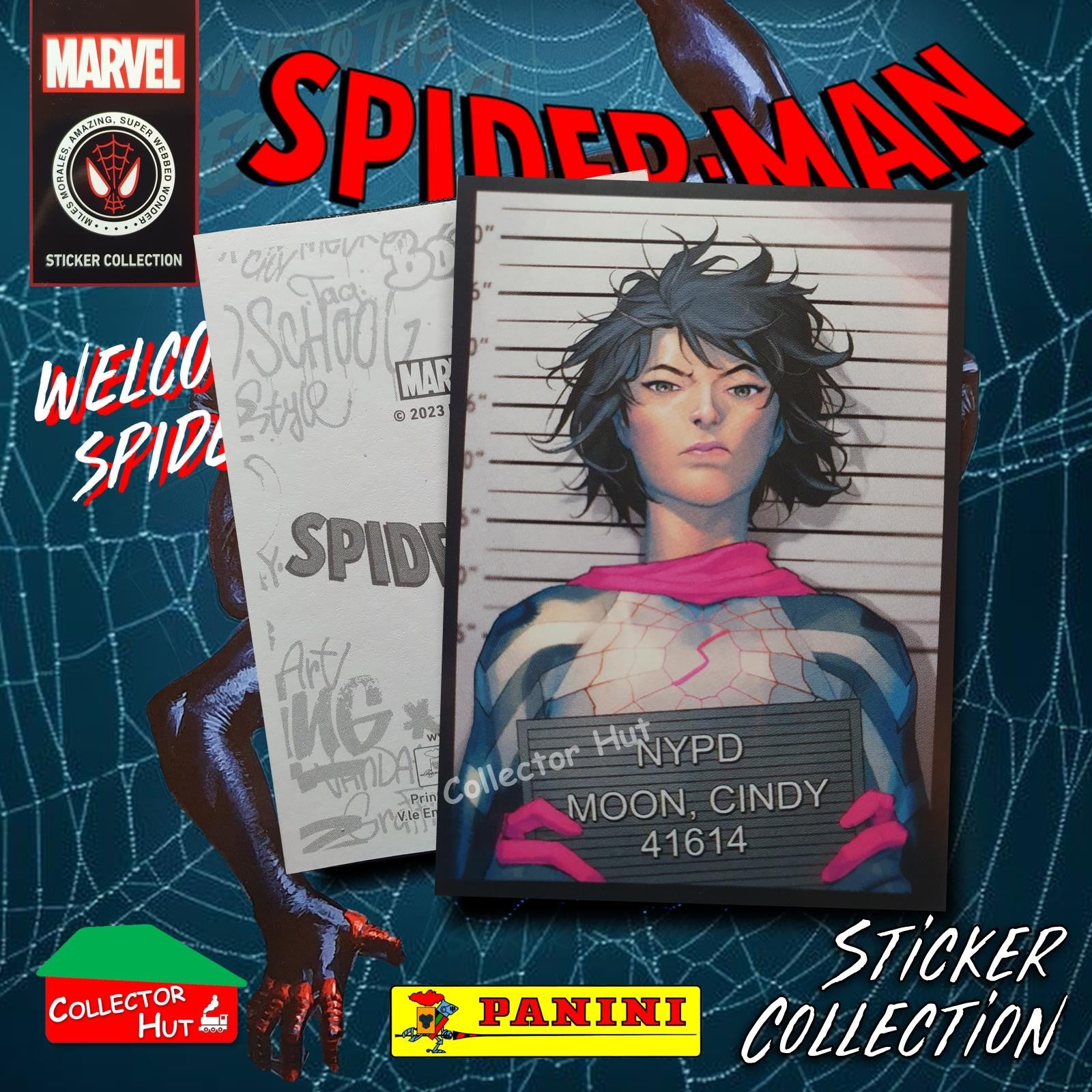 Panini Spider-Man Spider-Verse 2023 Collection Sticker Singles #1-163 & F1-30