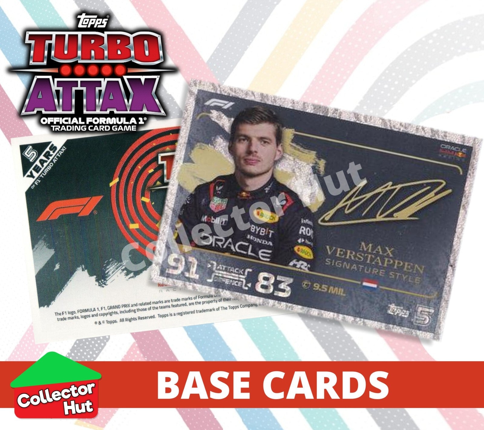 Topps Turbo Attax Formula 1 F1 2024 #1-166 Base Cards YOU CHOOSE