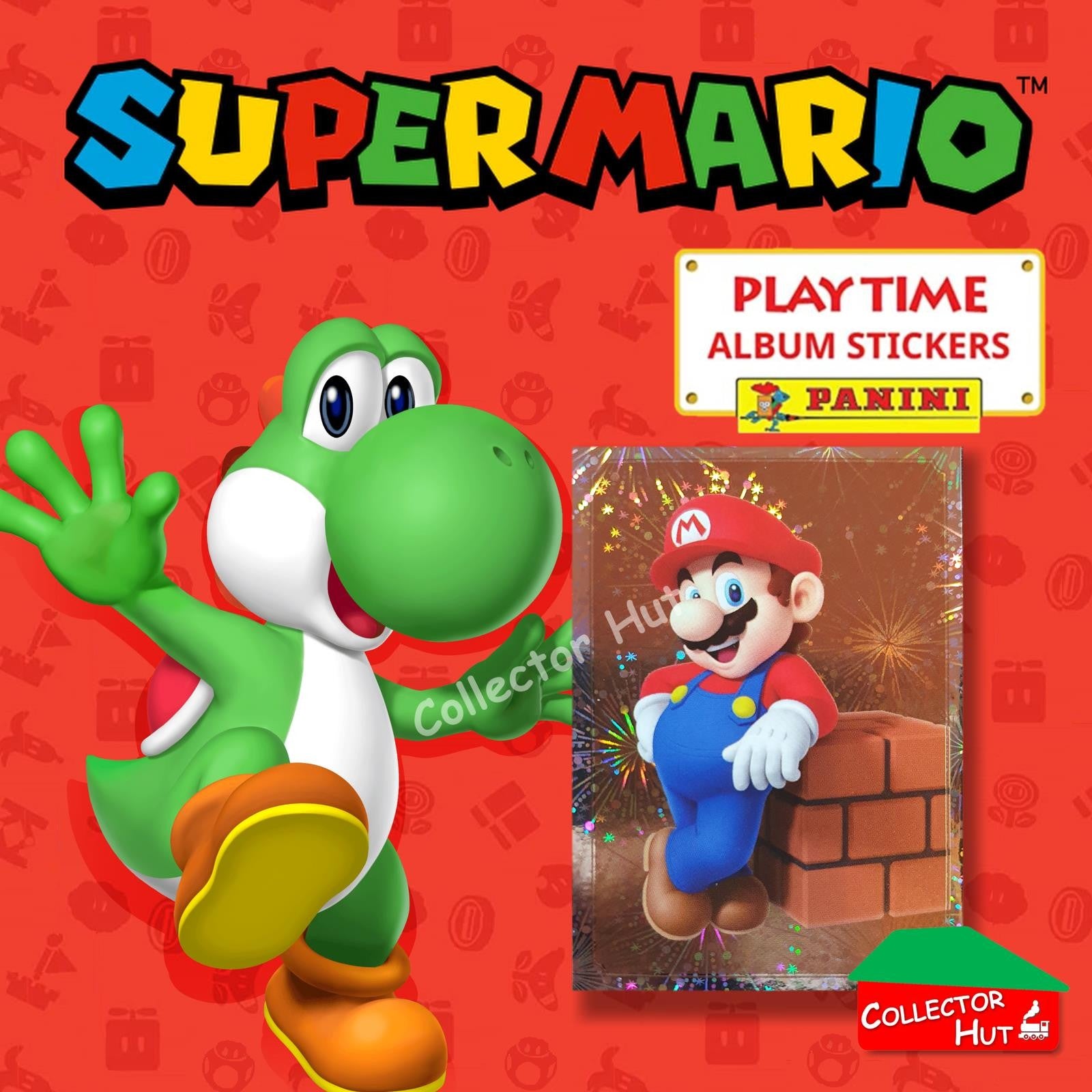 Panini Super Mario Playtime Sticker Collection Singles