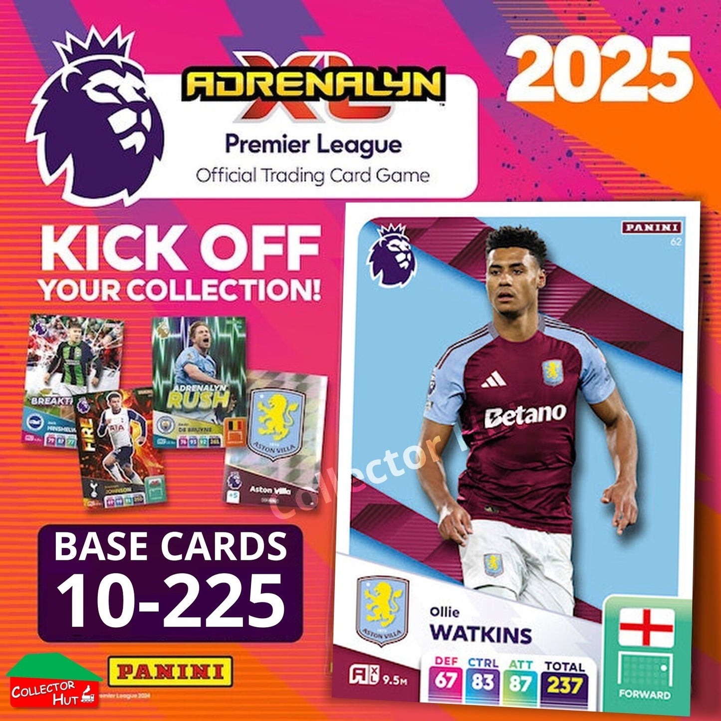 Panini Adrenalyn XL Premier League 2025 2024/25 Base & Foils #10-225