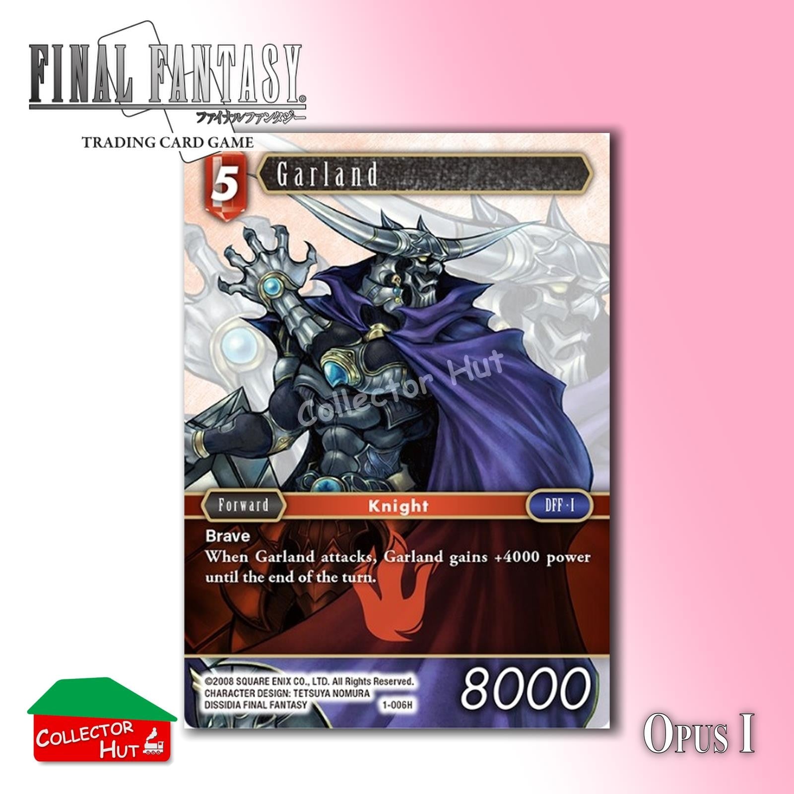 Final Fantasy Trading Card Game OPUS I Singles You Choose