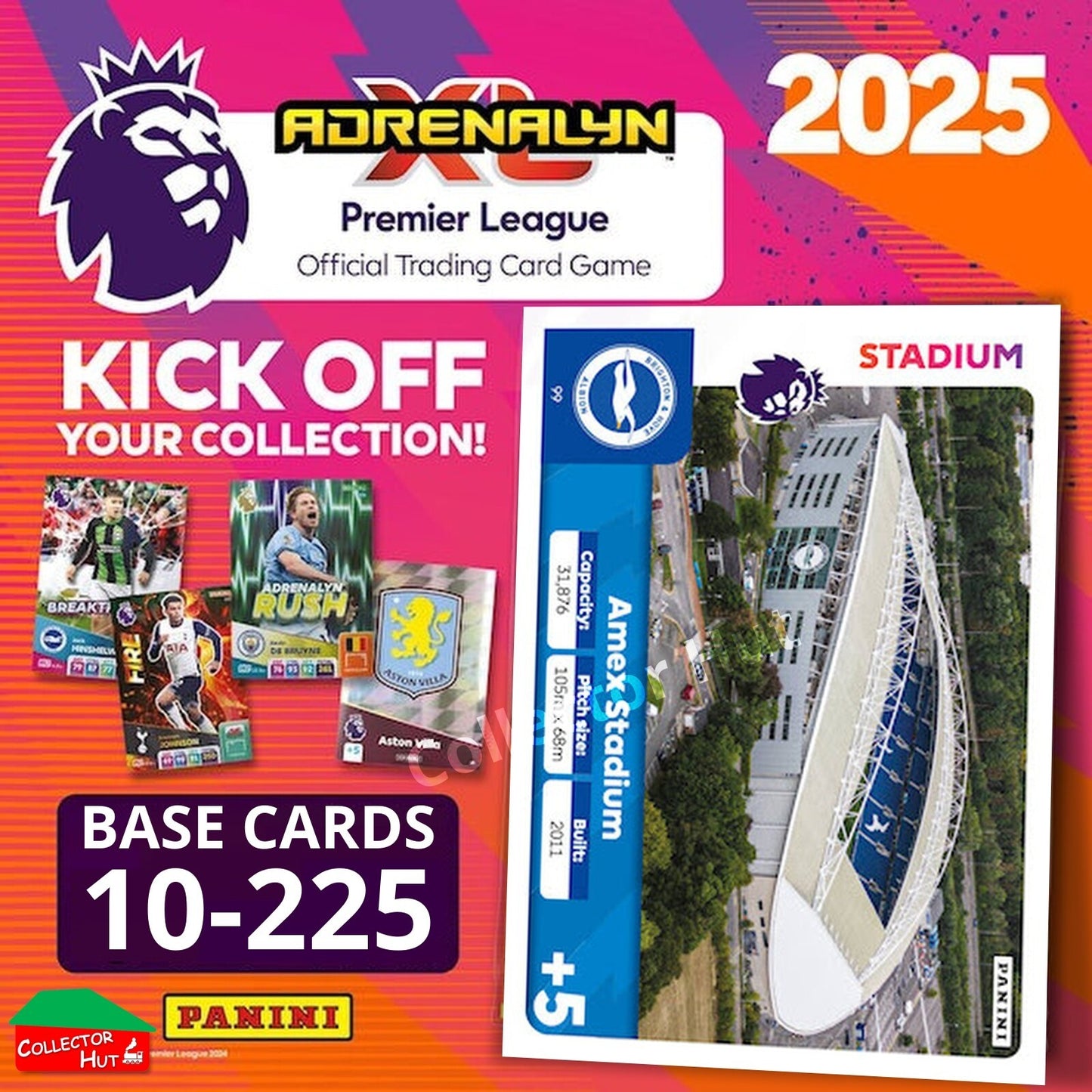 Panini Adrenalyn XL Premier League 2025 2024/25 Base & Foils #10-225