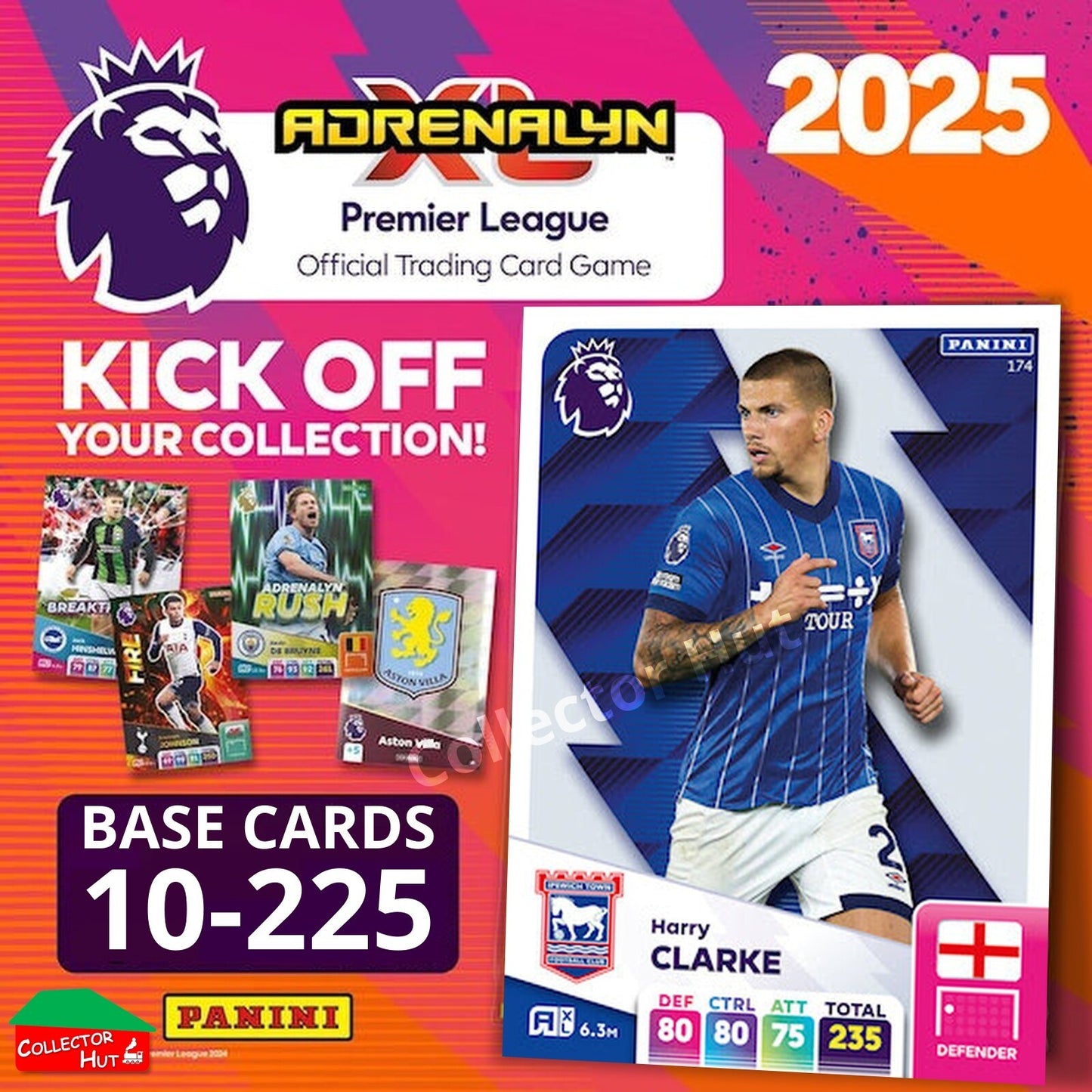 Panini Adrenalyn XL Premier League 2025 2024/25 Base & Foils #10-225