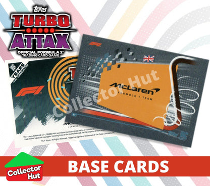 Topps Turbo Attax Formula 1 F1 2024 #1-166 Base Cards YOU CHOOSE