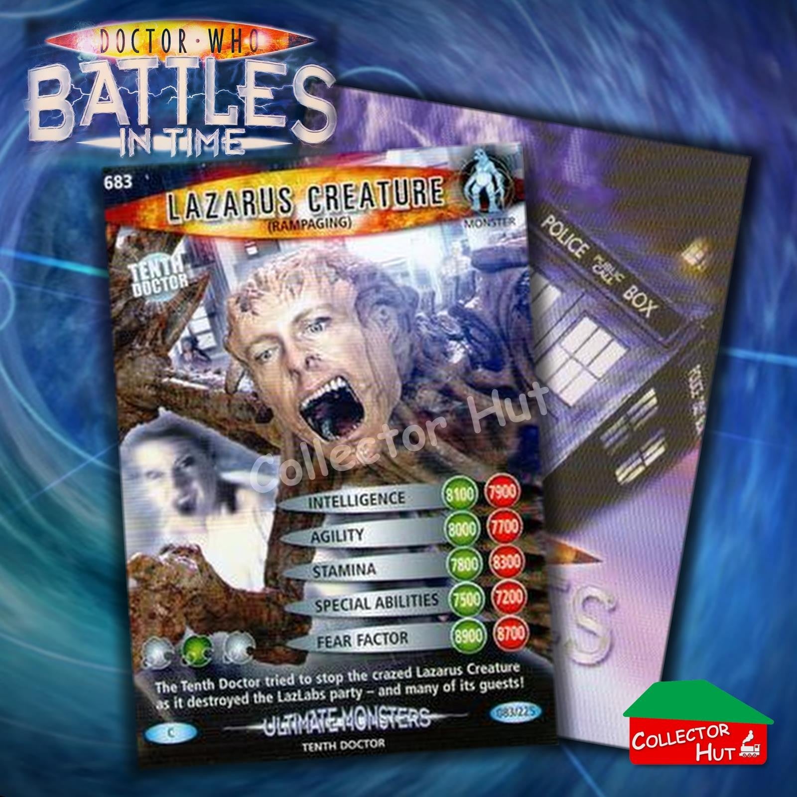 DOCTOR WHO Battles in Time #601-825 ULTIMATE MONSTERS RARE & COMMON Cards