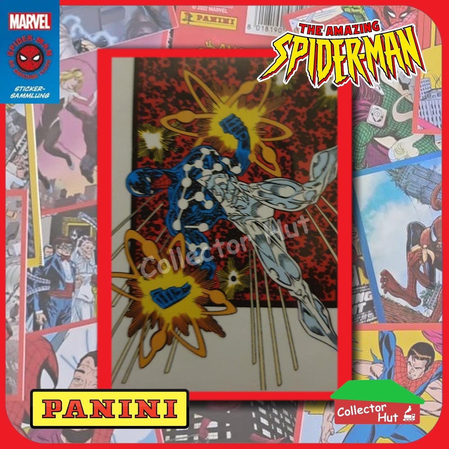 Panini The Amazing Spider-Man 60th Anniversary Sticker Collection Singles