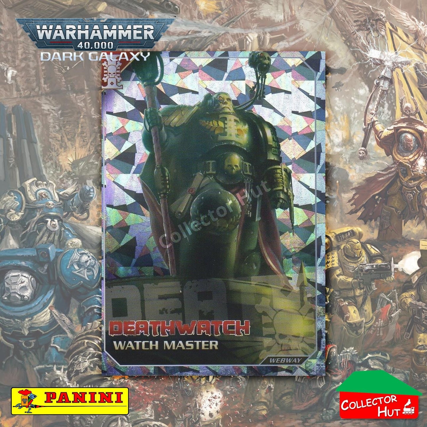 PANINI Warhammer 40,000 Dark Galaxy Webway Inferno Adamantium Limited FOIL Cards