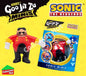 Heroes of Goo Jit Zu Sonic the Hedgehog Minis Stretchy Sensory Toys to Collect!