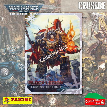 PANINI Warhammer 40,000 Dark Galaxy Parallel Trading Card Crusade Vanguard Purge