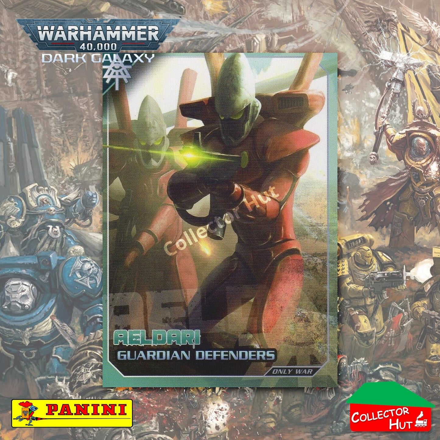 PANINI Warhammer 40,000 Dark Galaxy Only War Base Trading Cards #1-225