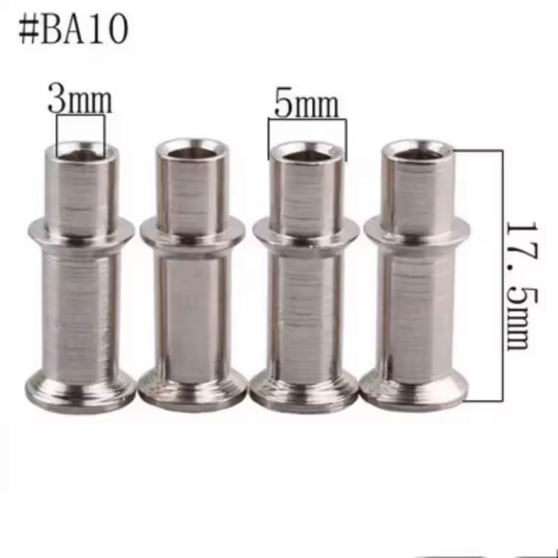 RC Model Car Suspension Bushings Metal Cap Fittings
