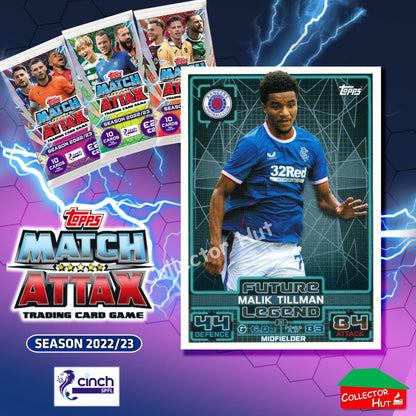 TOPPS MATCH ATTAX SPFL 2022/23 #163-264 Choose Your Card