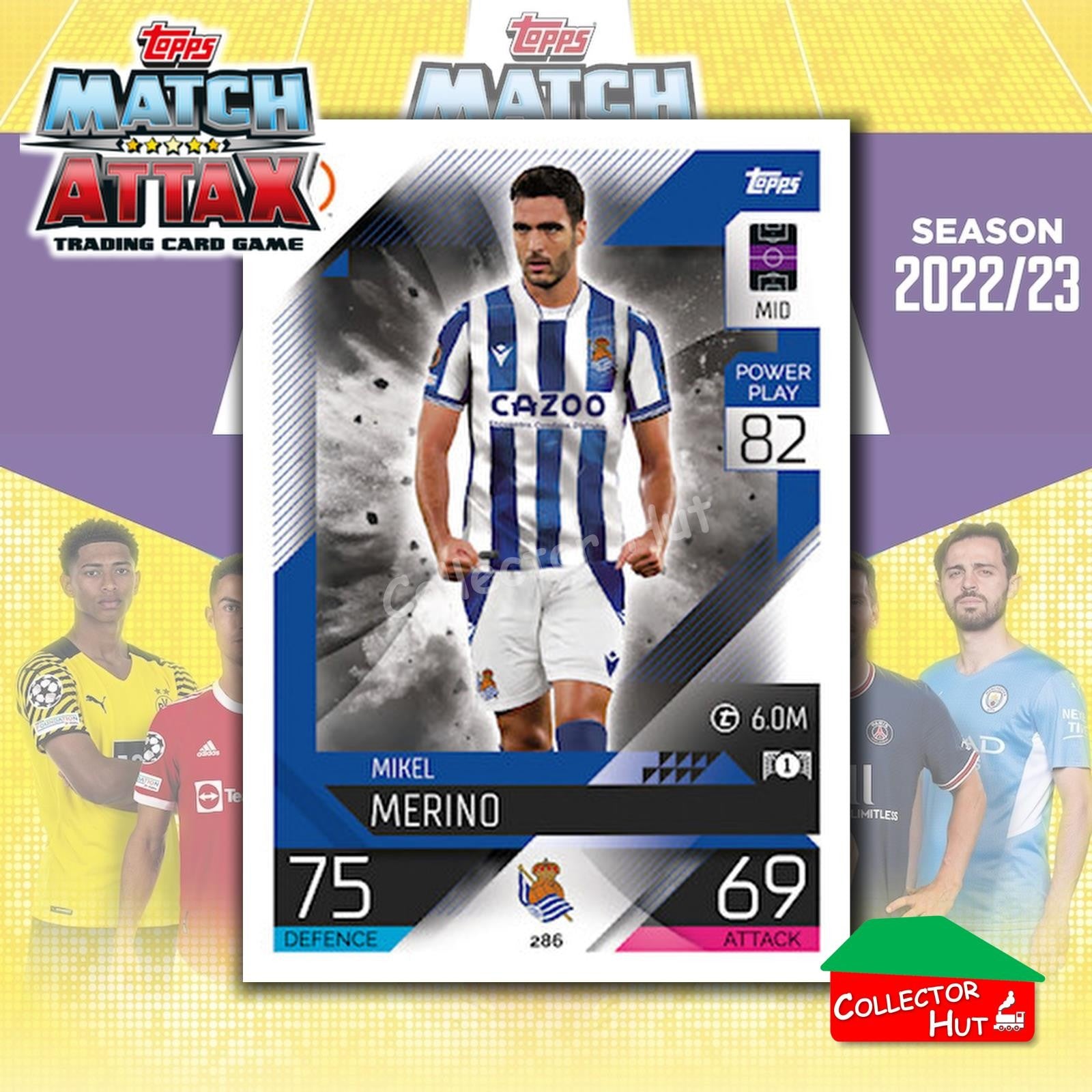 Topps Match Attax Europa Champions League 2022/23 TCG Trading Cards Base 190-387