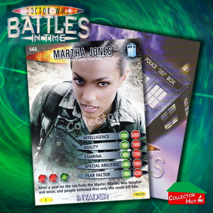 DOCTOR WHO Battles in Time #376-600 INVADER RARE & COMMON CARDS YOU CHOOSE
