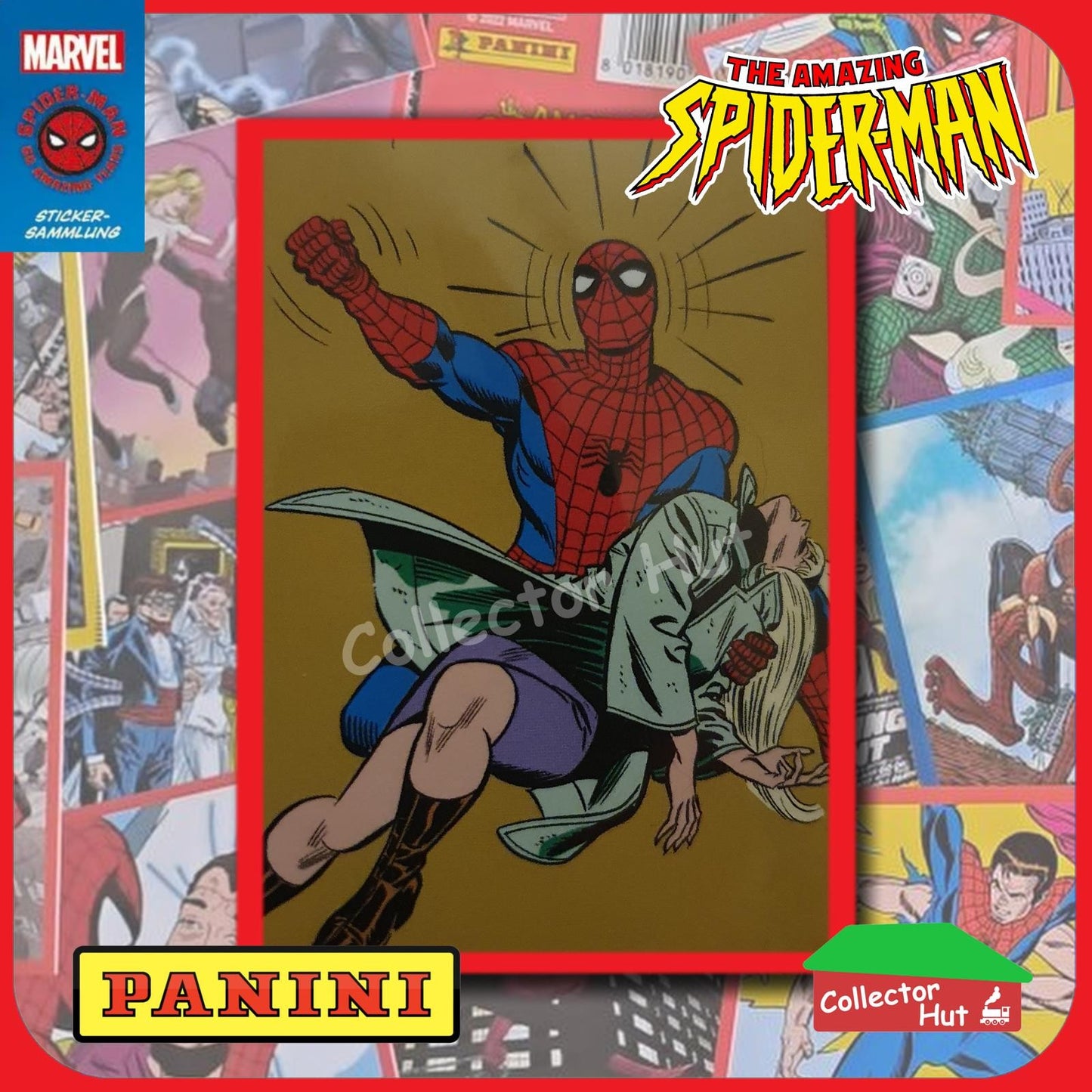 Panini The Amazing Spider-Man 60th Anniversary Sticker Collection Singles