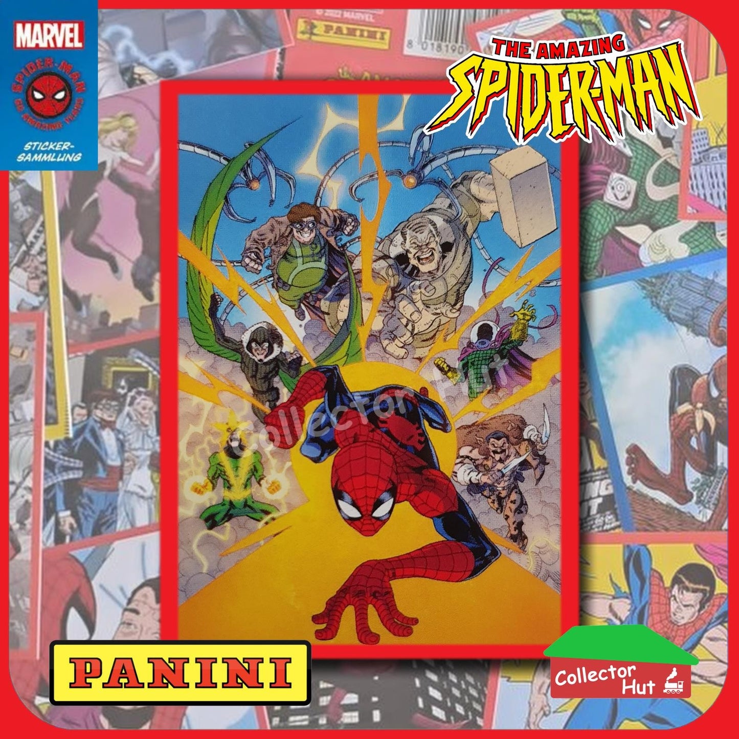 Panini The Amazing Spider-Man 60th Anniversary Sticker Collection Singles