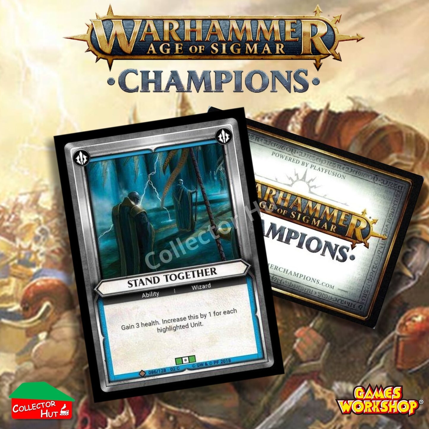 Warhammer Age of Sigmar: Champions Wave 2 ONSLAUGHT Trading Cards CHOOSE SINGLES