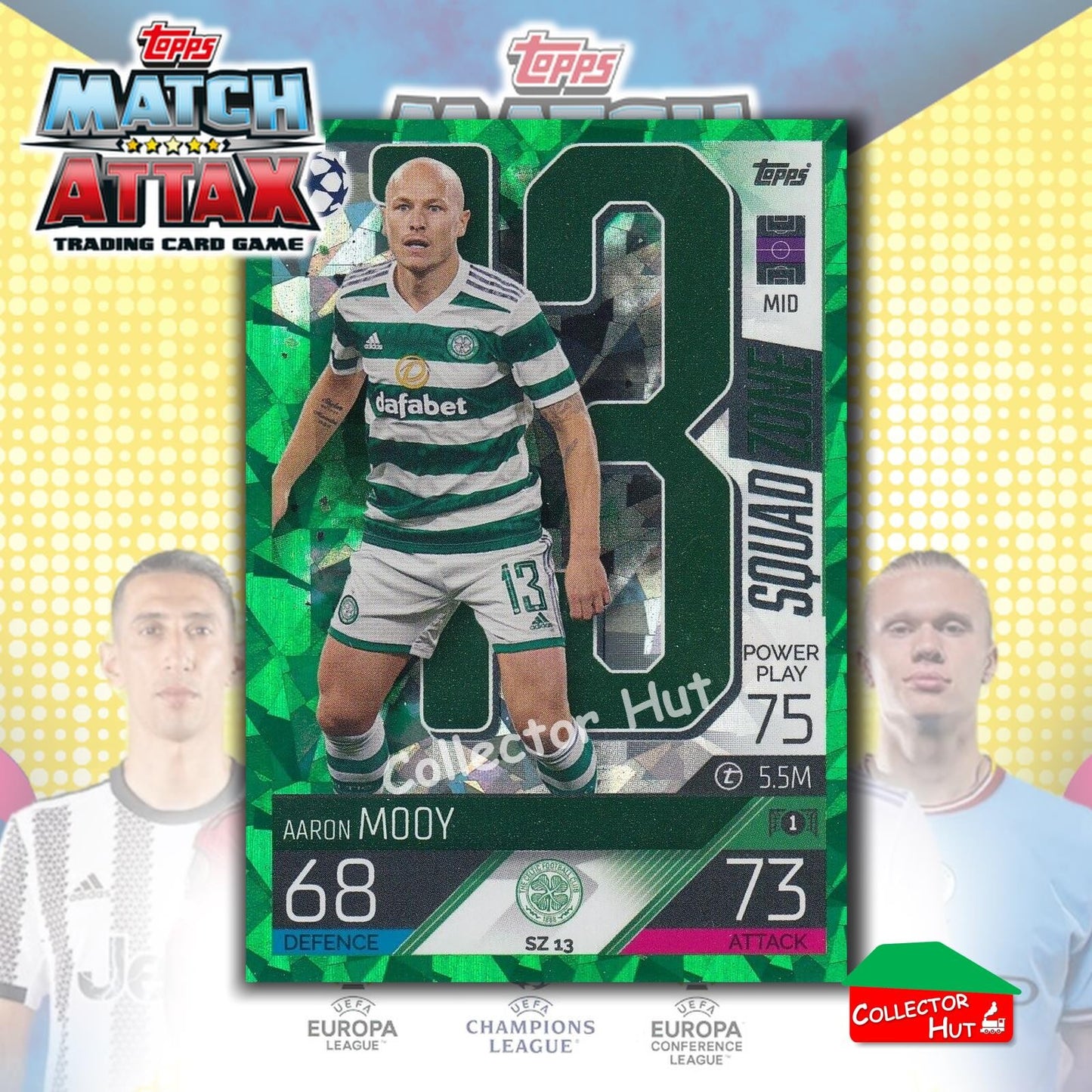 Topps Match Attax Extra 2022/23 Parallel CRYSTAL & EMERALD Cards YOU CHOOSE