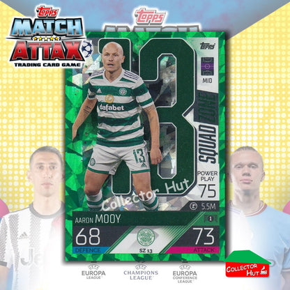 Topps Match Attax Extra 2022/23 Parallel CRYSTAL & EMERALD Cards YOU CHOOSE