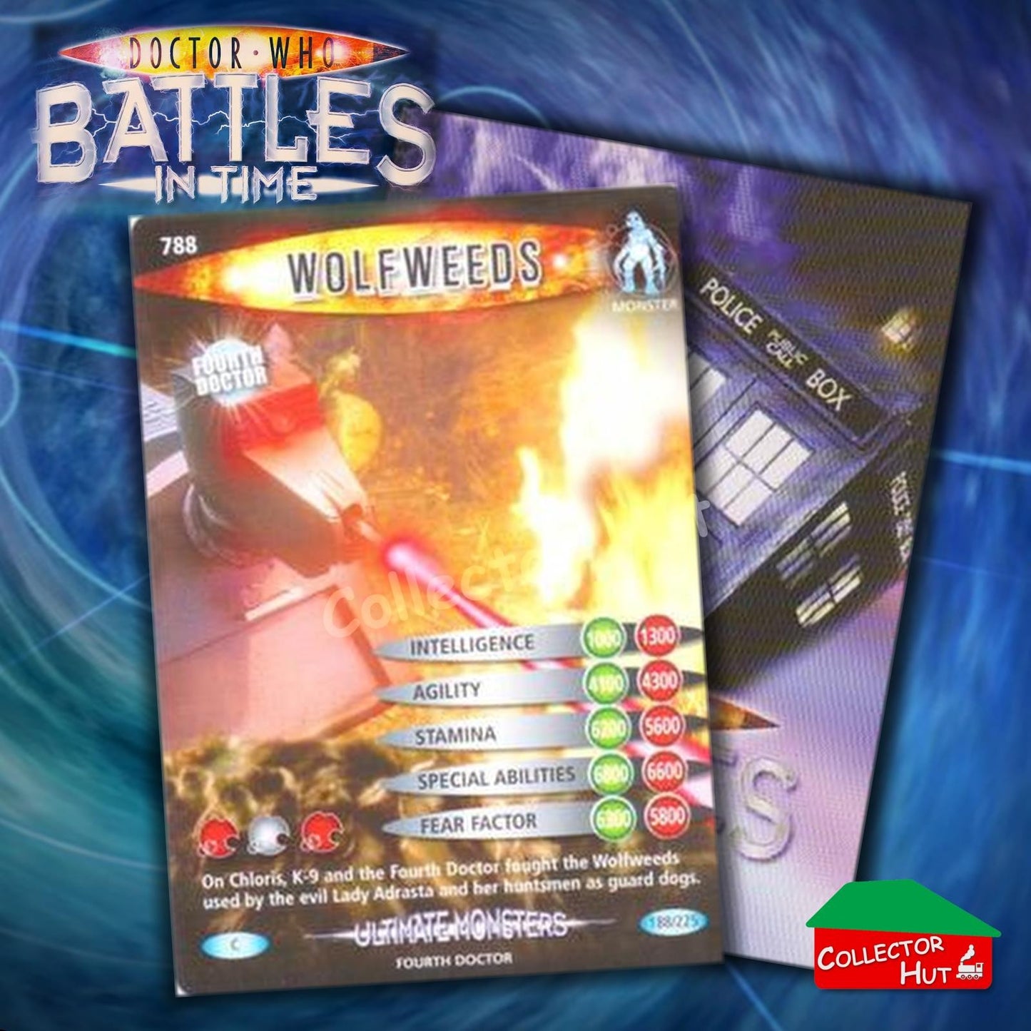 DOCTOR WHO Battles in Time #601-825 ULTIMATE MONSTERS RARE & COMMON Cards