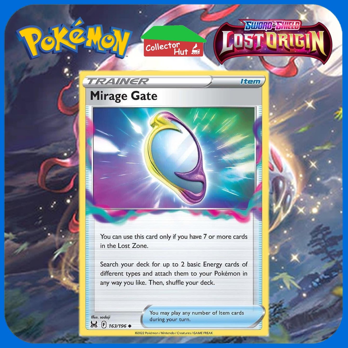 Pokémon Sword & Shield Lost Origin BASE Trading Cards FRESH MINT You Choose