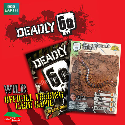 CBBC Deadly 60 Season 1, 2 & Wild FOIL RARE LIMITED Trading Cards
