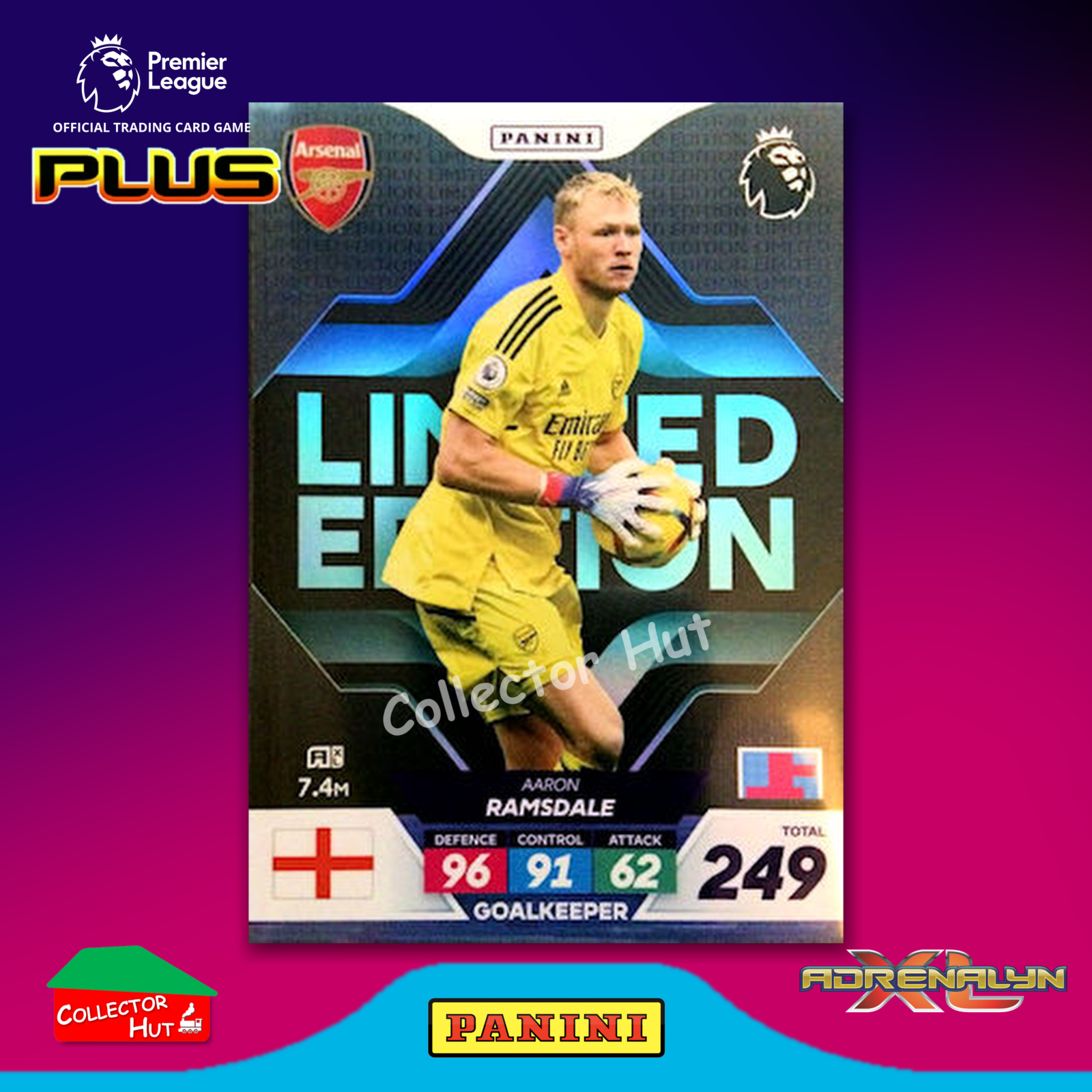 Panini Premier League Adrenalyn XL PLUS 2023 2022/23 GOLDEN BALLER & LIMITED