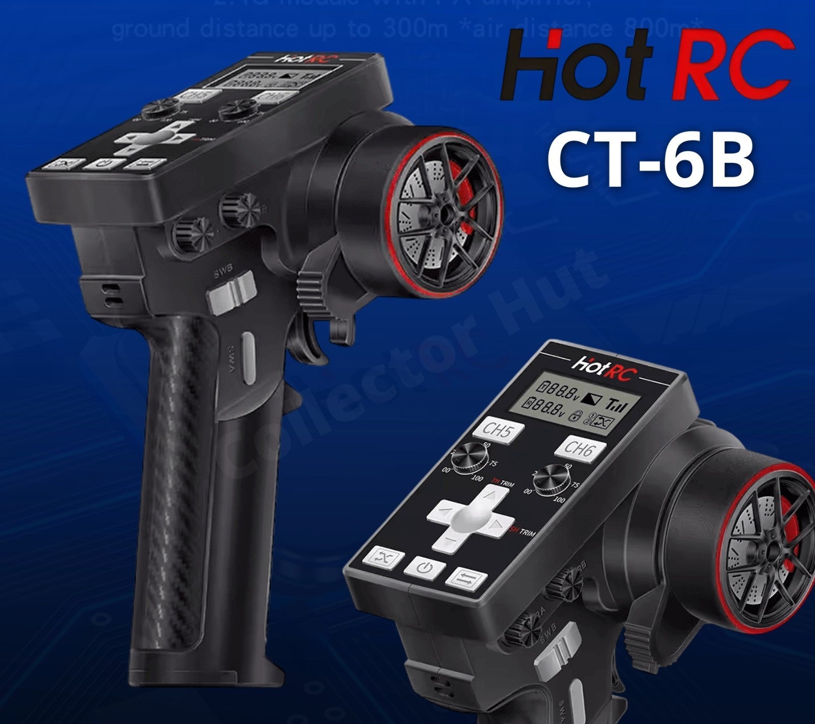 HotRC CT-6A CT-8A F-06A Transmitter Receiver Range Car Tank Boat Plane