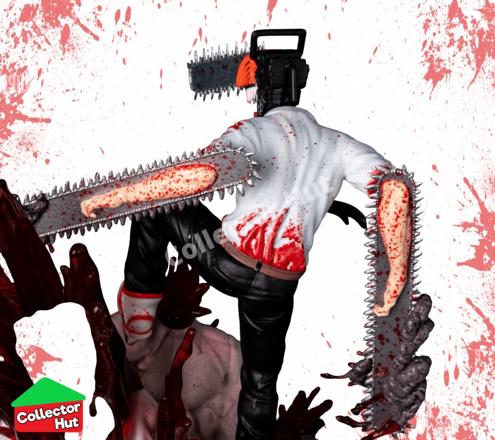 Chainsaw Man Denji Anime Action Figure 28cm Character Collectible Model Statue