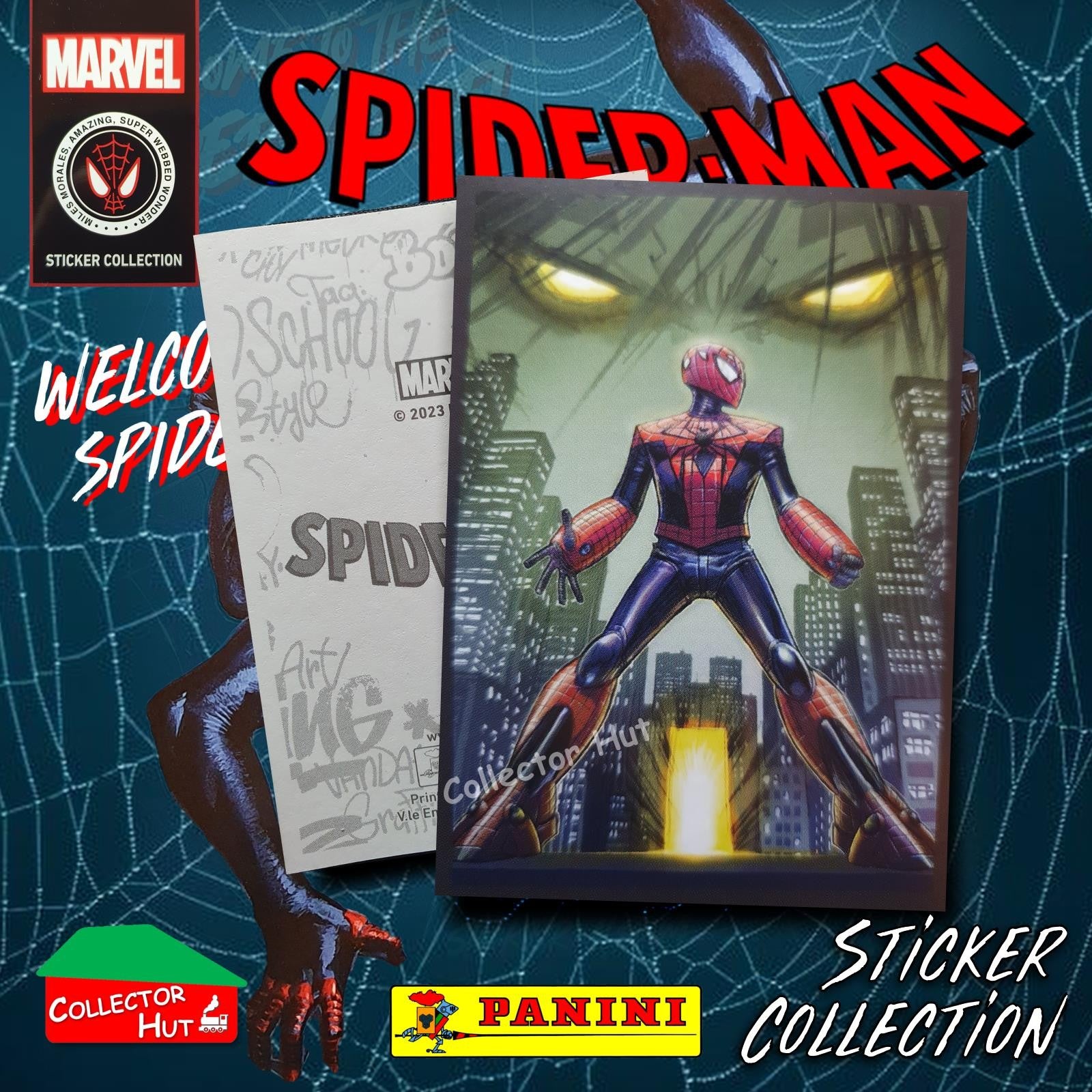 Panini Spider-Man Spider-Verse 2023 Collection Sticker Singles #1-163 & F1-30