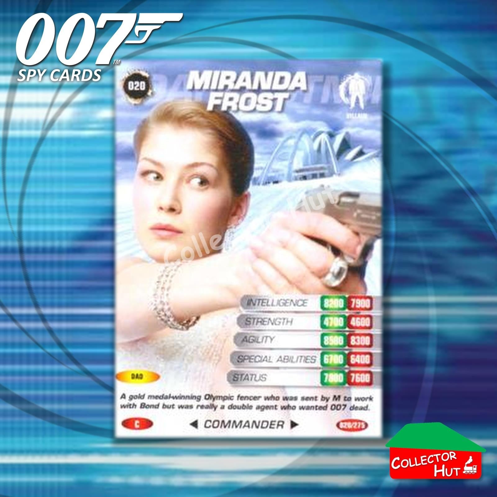 James Bond 007 Commander Spy Cards BASE COMMON YOU CHOOSE